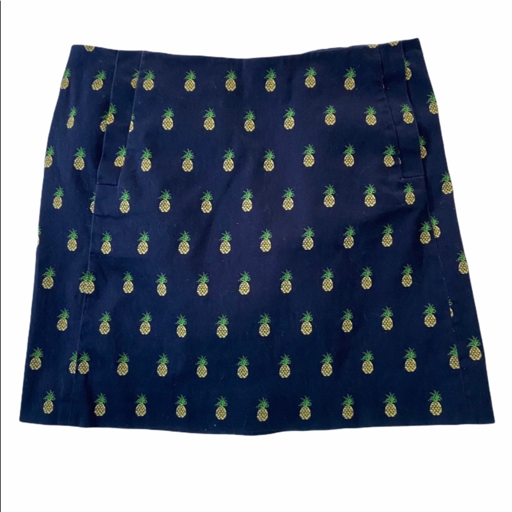 J. Crew pineapple skirt